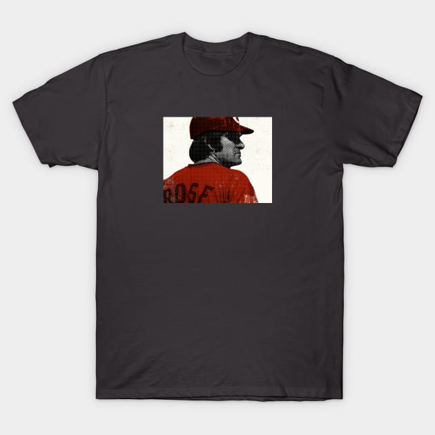 Pete Rose - Hit King T-Shirt by sombreroinc